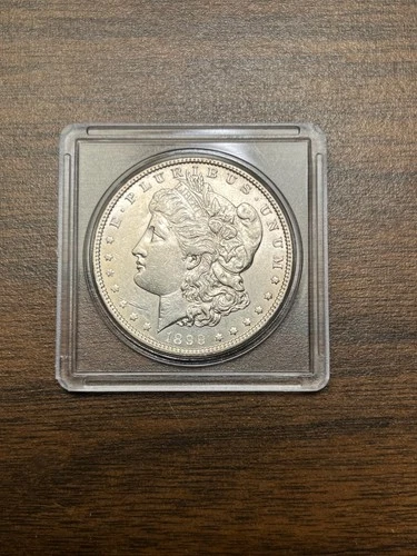 1899 p Morgan silver dollar MS UNC #o32 GENUINE GUARANTEE