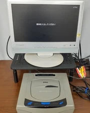Sega Saturn Japanese Console HST-3200 broken for parts JUNK  *US DUTY PAID 115JK