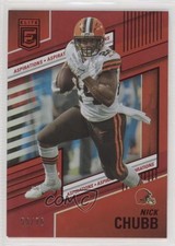 2022 Panini Donruss Elite Aspirations 55/76 Nick Chubb #18 0l8y