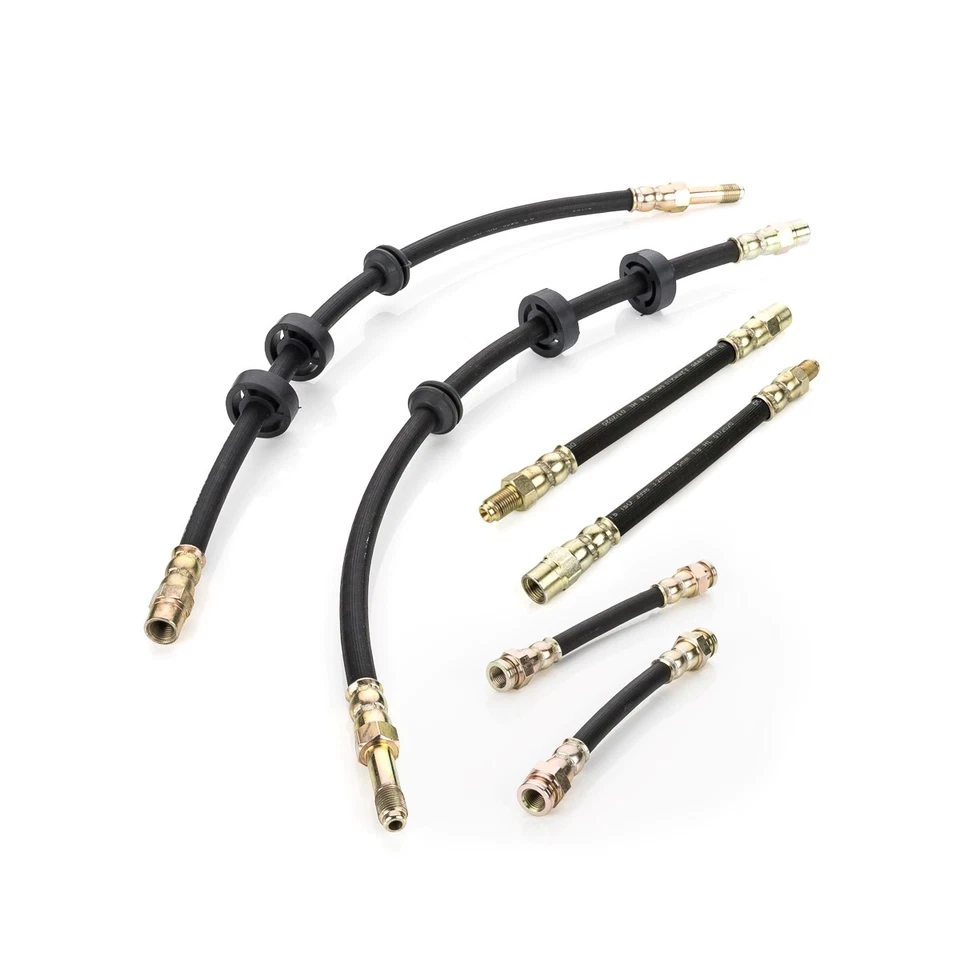 6x Bremsschlauch Bremsleitung Set Vorne Hinten für VW CORRADO GOLF III VENTO - Bild 2 von 4