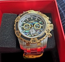 Invicta 51MM Pro Diver  Abalone Dial SS Two-T...