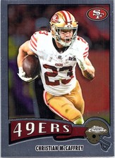 2025 Topps Chrome #1975-29 Christian McCaffrey 1975 Topps