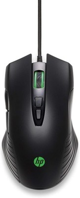 HP X220 Gaming Maus Kabelgebunden mit Beleuchtung schwarz 3600 dpi
