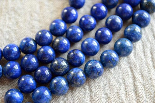 Awaken Your Kundalini Handmade Lapis Lazuli Mala - 6mm Beads - Sagittarius - Picture 4 of 6