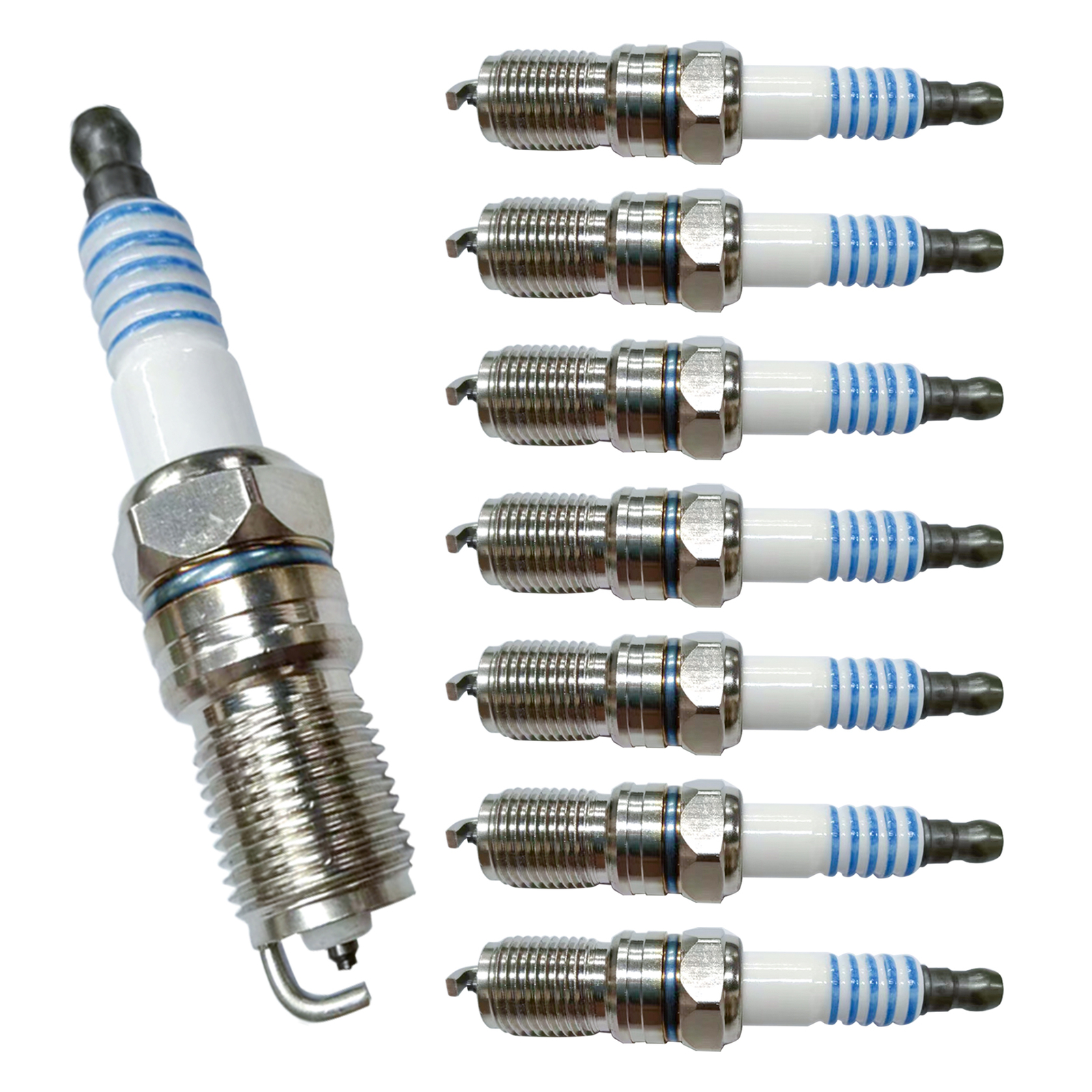 8 Ignition Coil DG508 and Iridium Spark Plug SP479 set for Ford F-150 4.6L 5.4L