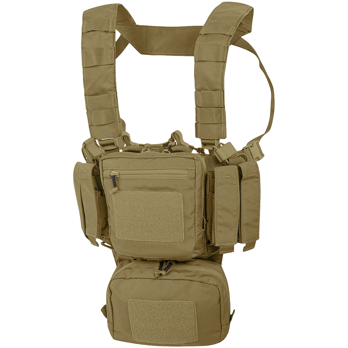 Helikon Gilet Tattico Training Mini Rig MOLLE Munizioni Tiro Caccia PALS Coyote