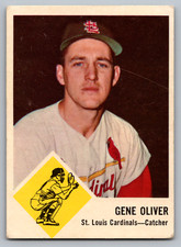 1963 FLEER #62 GENE OLIVER CARDINALS