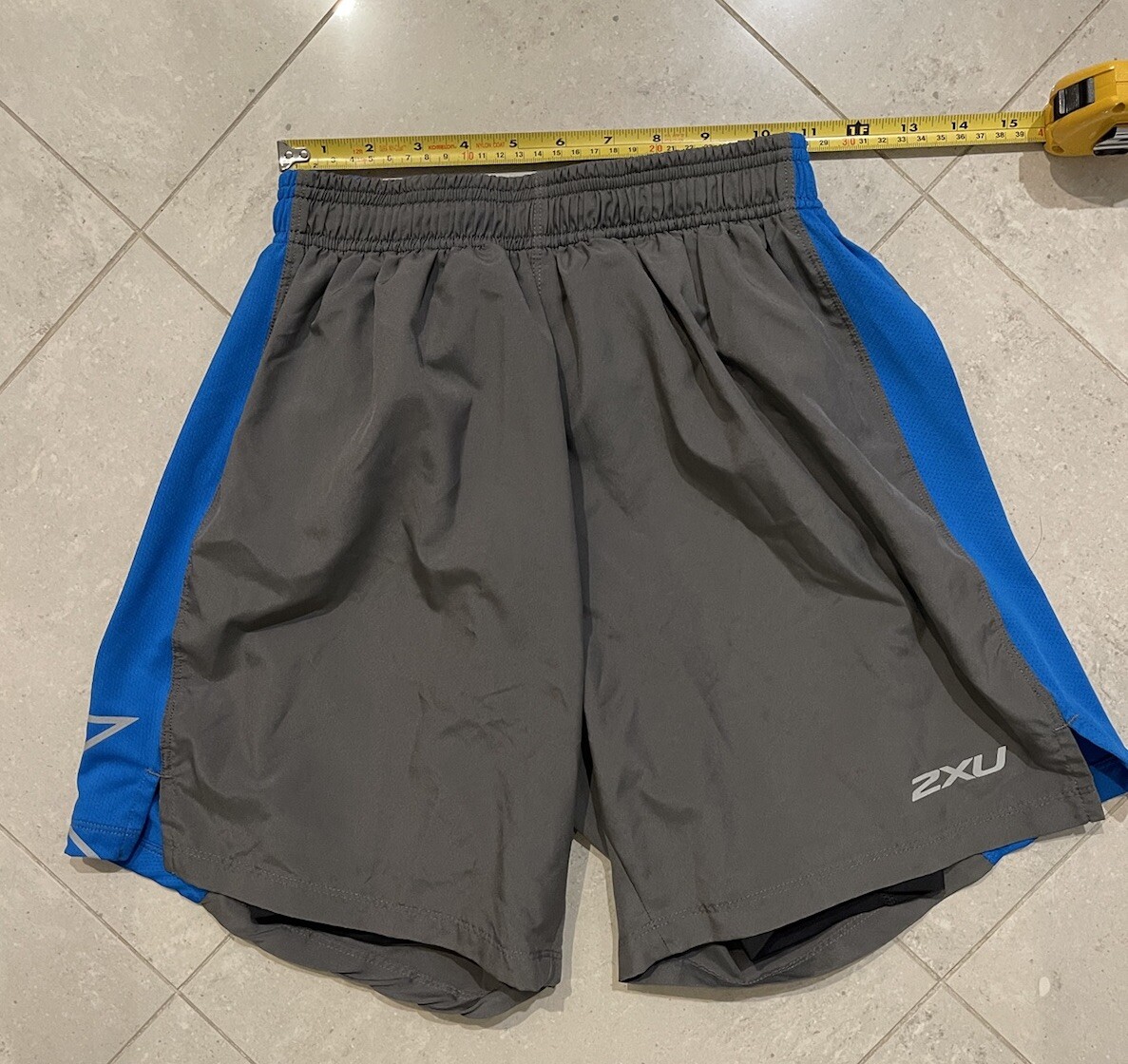 2XU Mens 2 In 1 Running Compression Shorts Size Small | eBay