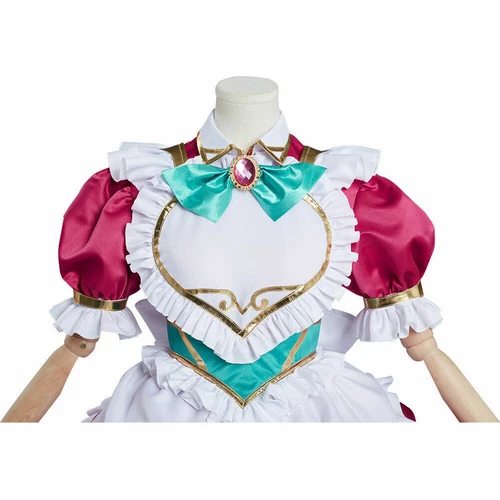 League of Legends LoL Cafe Cuties Sivir Skin Cosplay Costume Dress Outfi - Picture 6 of 6