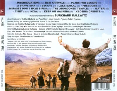 BURKHARD DALLWITZ - THE WAY BACK [ORIGINAL MOTION PICTURE SOUNDTRACK] NEW CD