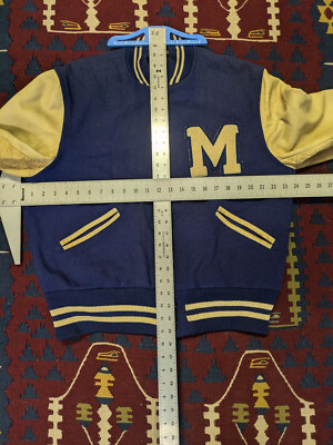 VTG 50's Whiting Varsity Jacket, L, Letterman's Jacket, Wool