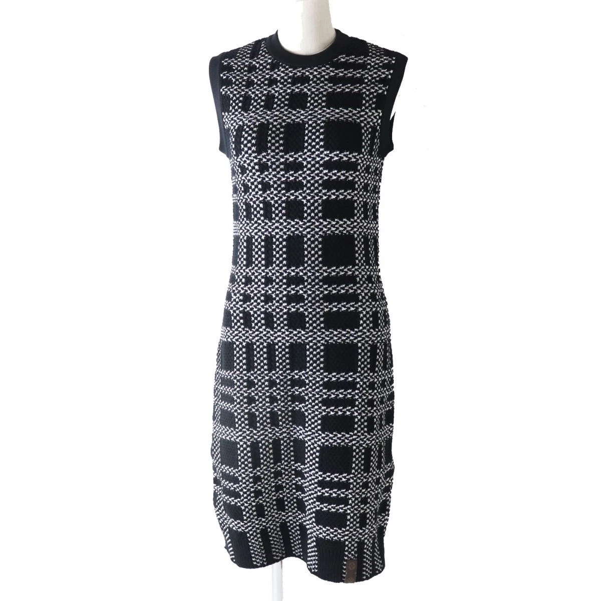 Louis Vuitton 22Ss Made In Italy Graphic Knit Dress/Dress Cashmere 