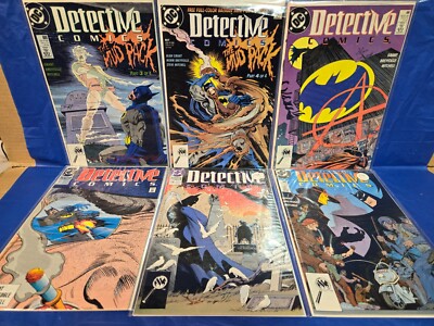 DC COMICS DETECTIVE COMICS LOT of 6: 606 607 608 609 610 611 BATMAN | eBay