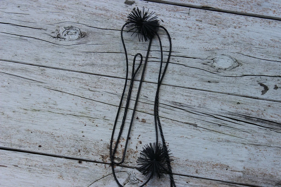 D97 Fast Flight Flemish Twist Longbow & Recurve Bow String com silenciadores de cordas - Imagem 4 de 4