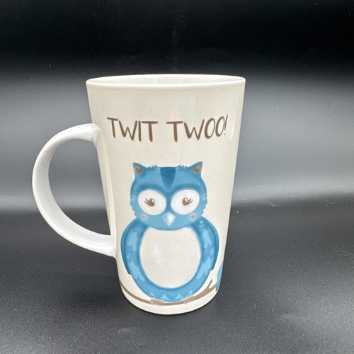 Otter House Owl mug large coffee/latte mug ‘Twit Twoo’ mug excellent condition. - Foto 4 di 8