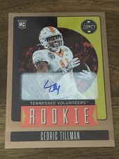 2023 Panini Legacy Football Cedric Tillman RC Bronze AUTO #’d 62/100 Browns