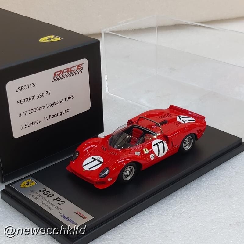 LOOKSMART 1/43 Ferrari 330 P2 - 2000km Daytona 1965 - LSRC113 - Résine