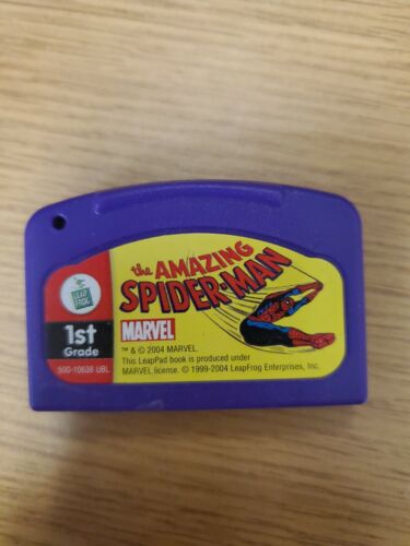 Leap Pad Leap Frog 1st Grade The Amazing Spider-Man Replacement Cartridge
