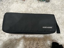 Case Logic Cassette Tape Carry Storage Case Zipper Closure 15 Tape Capacity