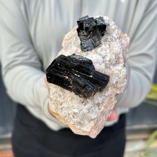 1.5LB Natural black tourmaline Crystal gemstone rough mineral specimen - Picture 4 of 14