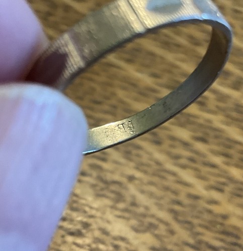 Diamantring & seine 10,5" und ihre 6,5" Ehering Ring Set 10K Gelbgold - Bild 4 von 6