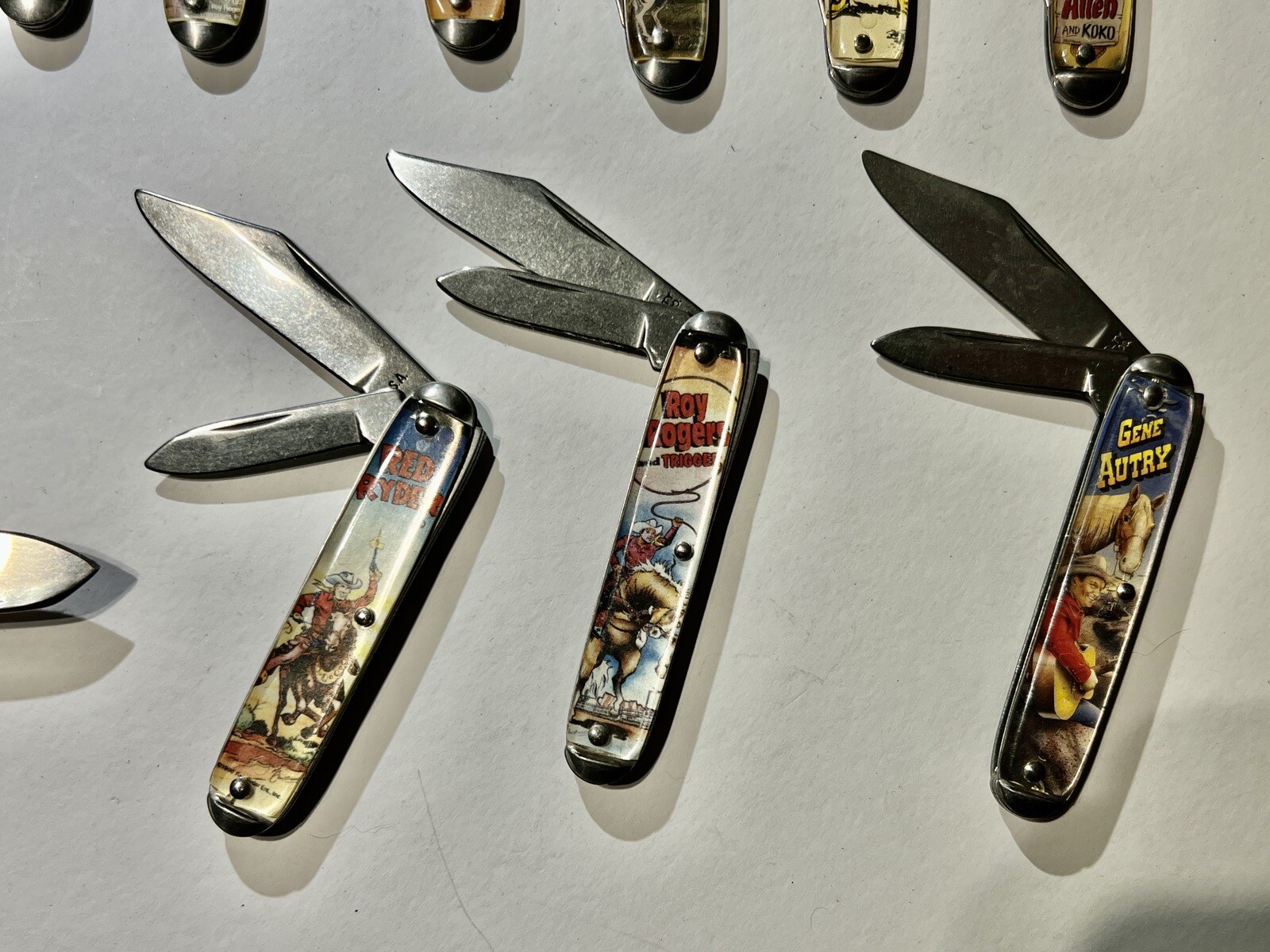 Novelty Knife Co. Large 22 Knife Lot Riders Of The Silver Screen eBay