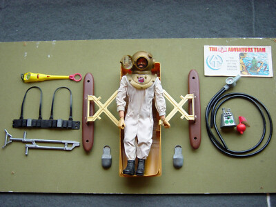 Gi Joe Vintage Mystery of the Boiling Lagoon w/ KFG Figure, RARE