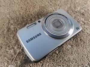 Samsung Digital Camera PL22 14.2MP Silver Tested W/ Case