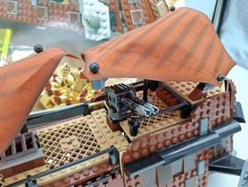 LEGO 6210 Jabba's Sail Barge GOOD ORIGINAL BOX BOX Figures 75020 75397 RARE Vintage Retro