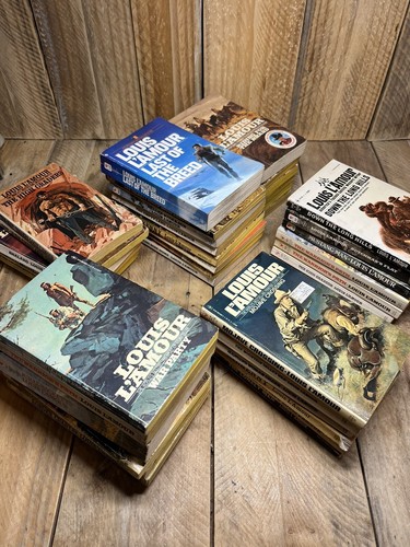 39 LOUIS L'AMOUR Lando+Flint+SACKETT+Shalako+Kilkenny Paperback Books Western - Picture 4 of 6