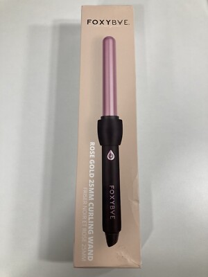 Foxybae Rose Gold 25mm Curling Wand