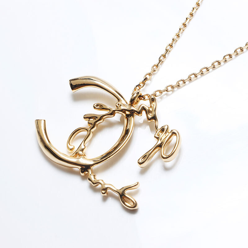 CHANEL Necklace Coco Mark Rhinestone Deca Coco I24C 2024s