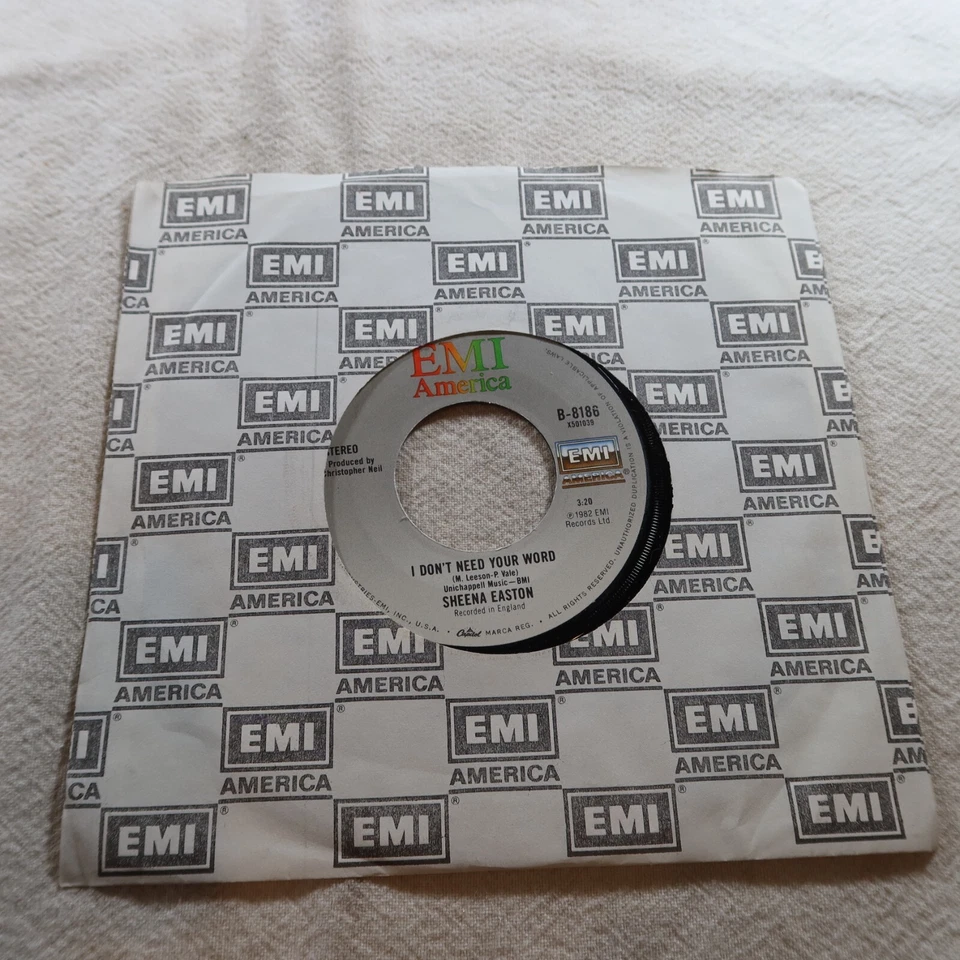 Sheena Easton Almost Over You And I Don’T Need Your Word Record Album Vinyl LP Foto 2 de 2