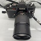 Vintage Konica AutoReflex Tc 35mm Camera 28mm F35 Hexanon Lens
