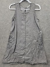 Dalia Womens Gray Shift Dress Size M Sleeveless