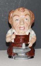 STAFFORSHIRE ENGLAND CHARACTER JUGS BY MANOR 'BLACKSMITH' 
