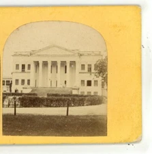 British Residency Hyderabad India Capt Allan N Scott Stereoview c1860