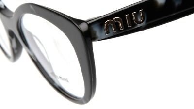 miu miu メガネ度入り　VMU 01B 51□16　0BF-101 130 Miu Miu MU 50XV ZVF1O1 Glasses - US