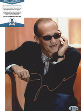 DIRECTOR JOHN WATERS SIGNED 'PINK FLAMINGOS' 8x10 MOVIE PHOTO BECKETT BAS COA