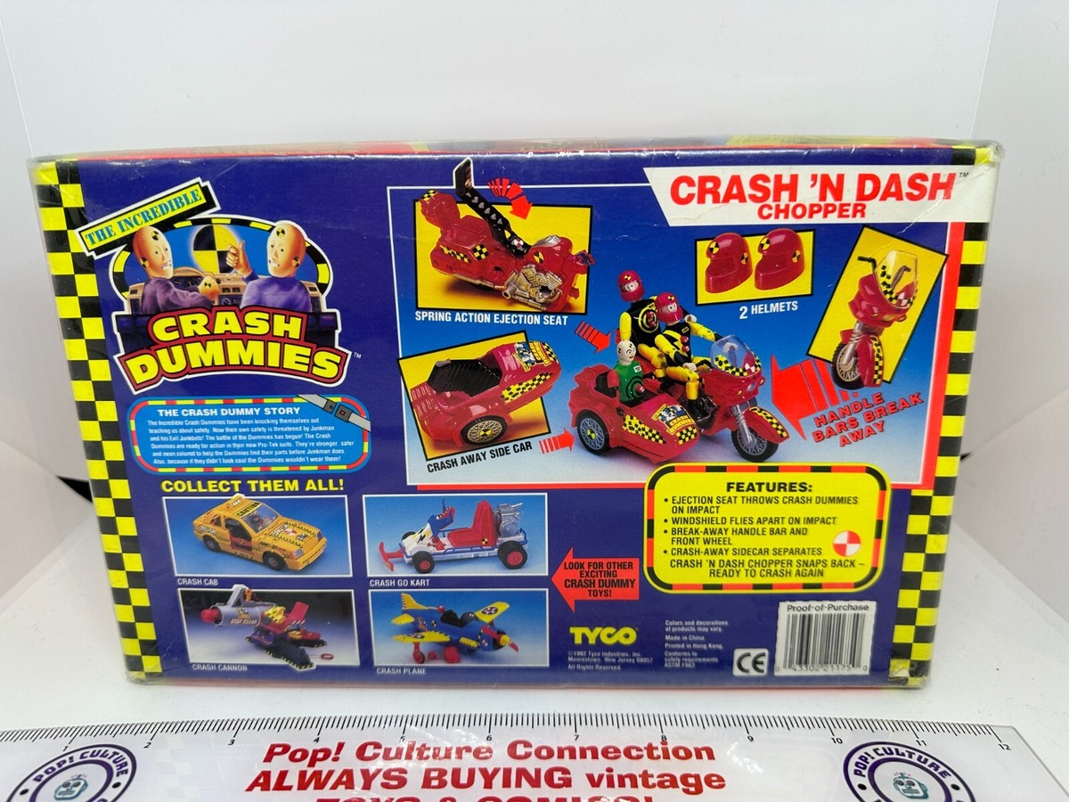 Vintage Tyco The Incredible Crash Dummies Crash'N Dash