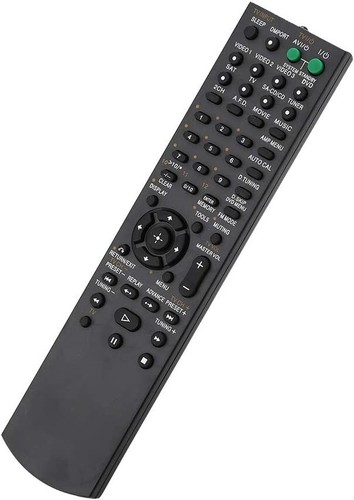 Replacement Remote Control For Sony AV Receivers - Compatible With STR-K7000, STR-DE625, STR-DG1100, STR-DA Series & More