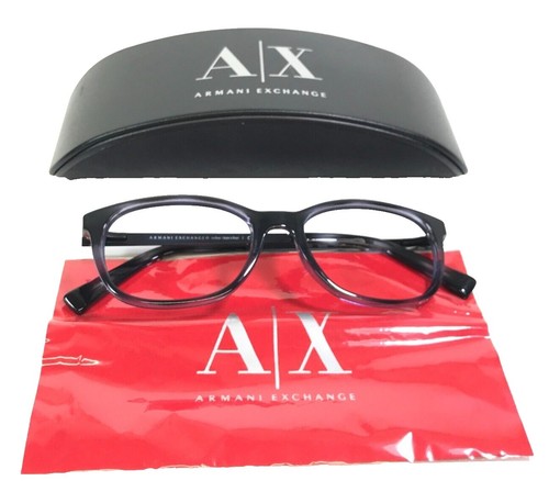Armani Exchange Ax 3027 8029 Gloss Tortoise Authentic Eyeglasses 55-16-140 ARMANI EXCHANGE AX 3027 8029 GLOSS TORTOISE AUTHENTIC  main image 2