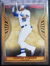 2019 Panini Chronicles Timeless Treasures JUSTIN TURNER Red /50 Dodgers