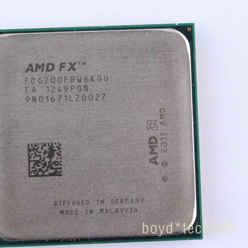 AMD FX-6200 CPU Six Core 3.8 GHz FD6200FRW6KGU Socket AM3+ Processor FX 6200 - Picture 3 of 4