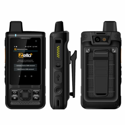 4G Network Radio Android 8.1 Rugged Waterproof Smartphone Zello