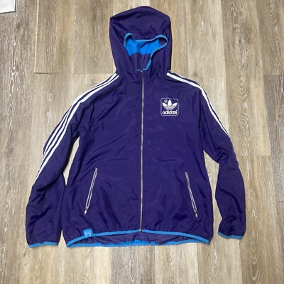 Vintage Charlotte Hornets Colors Adidas Nylon Inside Out Jacket