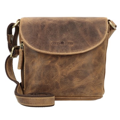 Greenburry Vintage Umhängetasche Leder 20cm #1641 (brown)