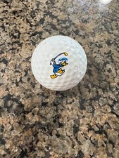 LOGO GOLF BALL-ORIGINAL DISNEY DONALD DUCK GOLFING-DIFFERENT