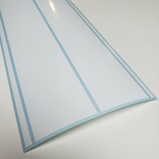 2 Racing Hash Fender Stripe Vinyl Decals Stickers 21 Colors Pair