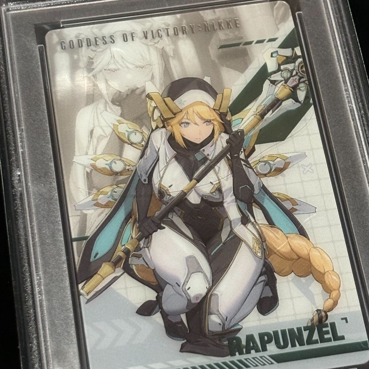 PSA 10 GODDESS OF VICTORY: NIKKE GUN GIRL METAL CARD PSA 10 GODDESS OF VICTORY: NIKKE GUN GIRL METAL CARD